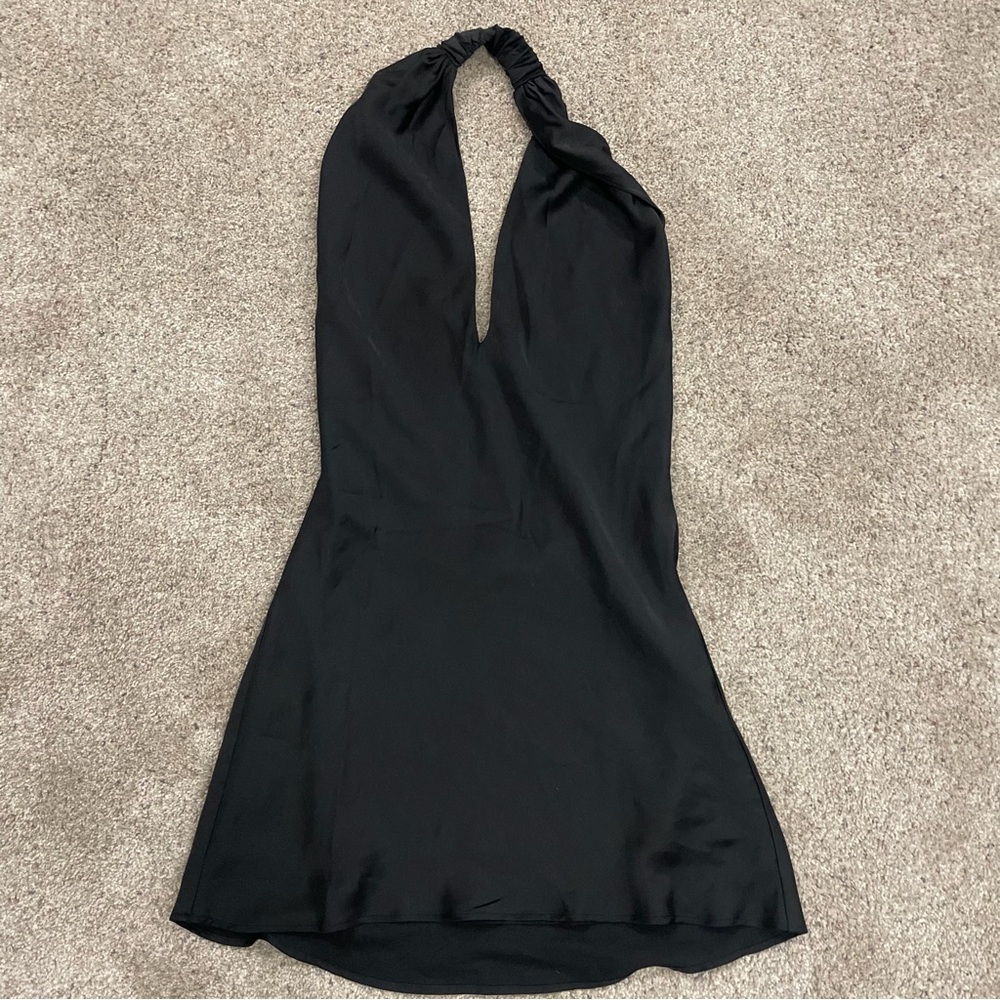 Show Me Your MuMu Black Jasmine Mini Dress - Picture 4 of 7